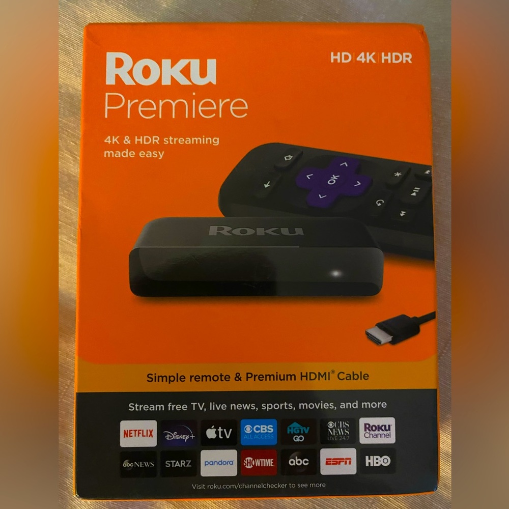 Roku Premium Streaming device w HDMI cable